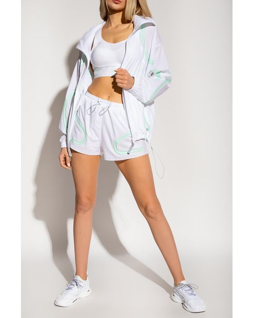 Stella mccartney clearance adidas white jacket