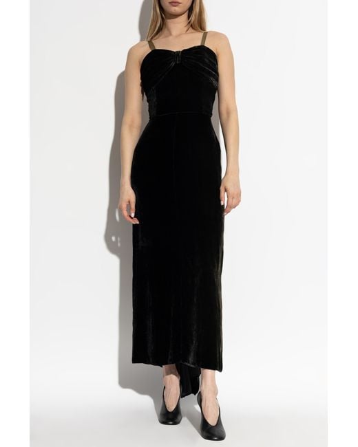 Maison Margiela Black Velvet Dress,