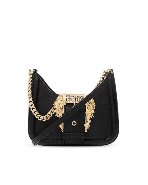 Versace Jeans Couture Shoulder Bag in Black | Lyst