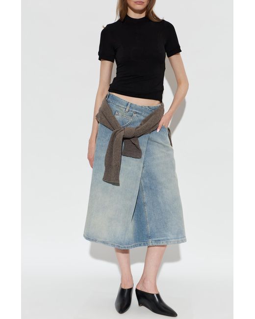Maison Margiela Black Fitted Top