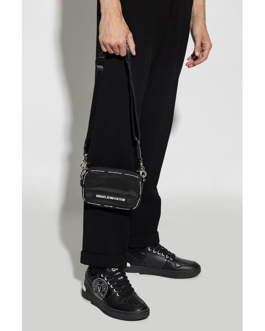 Versace Jeans Couture Shoulder Bag With Logo in Black for Men