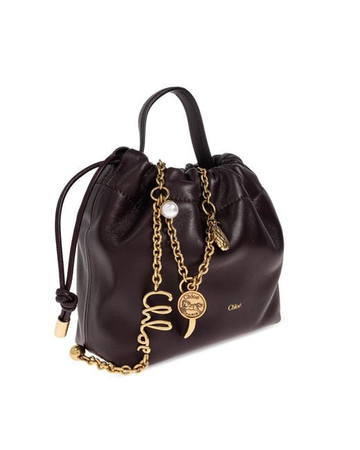 Chloé Black Handbag "Chloe Icons Mini"
