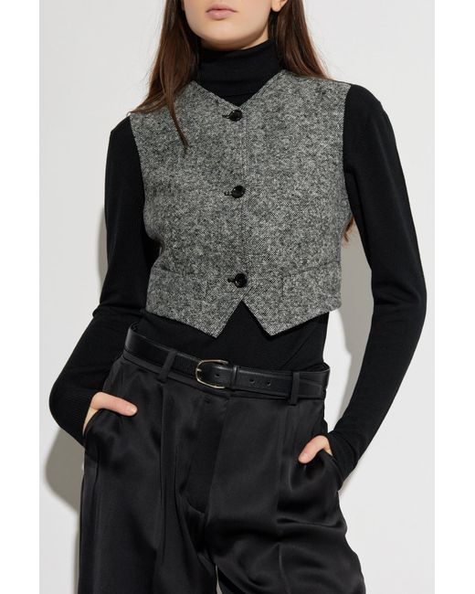 Max Mara Black Vest "Beato"