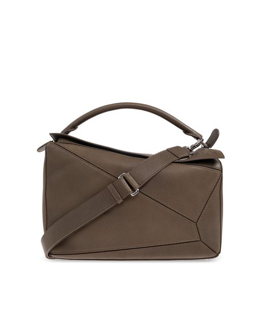 Loewe Brown Handbag `puzzle Large`, for men