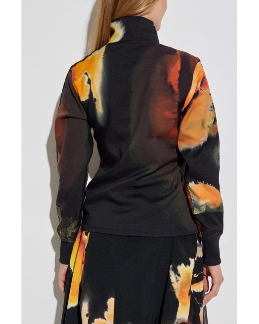 Y-3 Blue Sweatshirt With Print