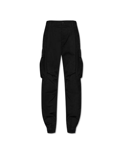 DSquared² Black Pants With Logo