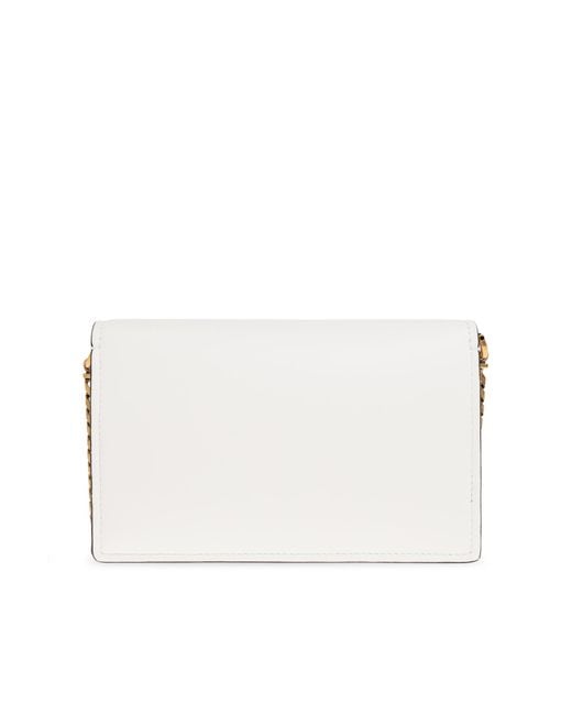 Versace White "Emblème Mini" Bag