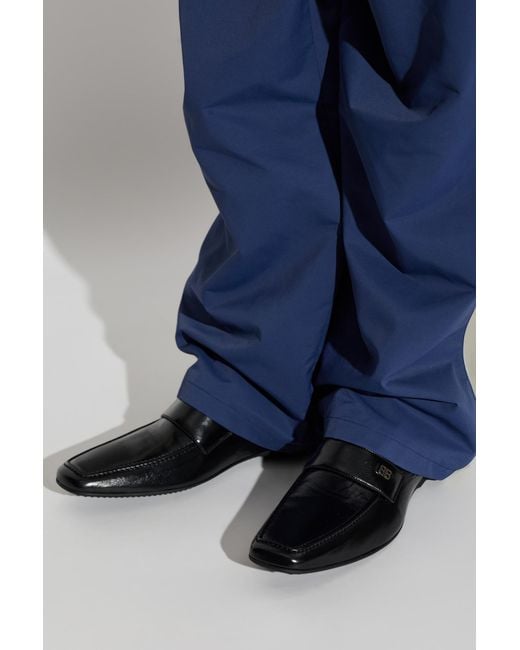 Balenciaga Black 'Palermo' Loafers for men