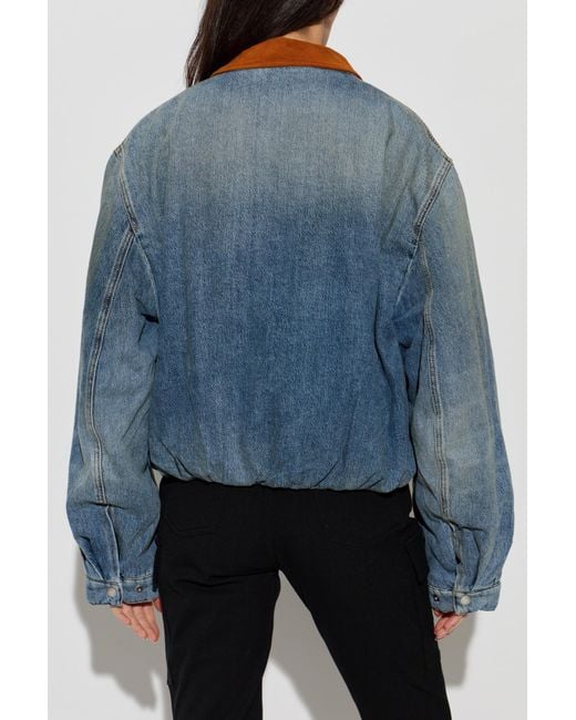 Acne Blue Insulated Jacket