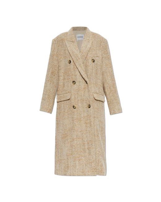 Isabel Marant Natural Coat 'Pilda'