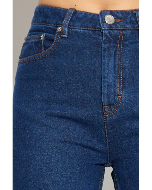 AMI Blue Flared Leg Jeans