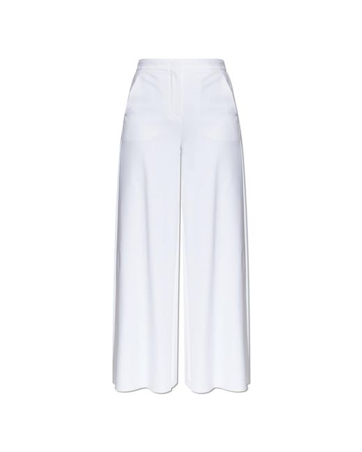 Max Mara White 'Corona' Trousers