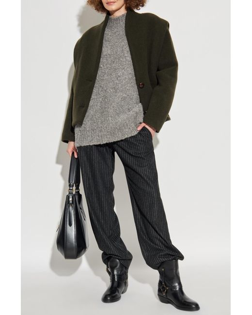 Isabel Marant Green Short Coat 'Dyogo'