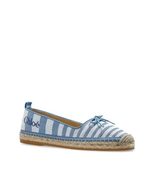 Chloé Blue Espadrilles 'Isla'