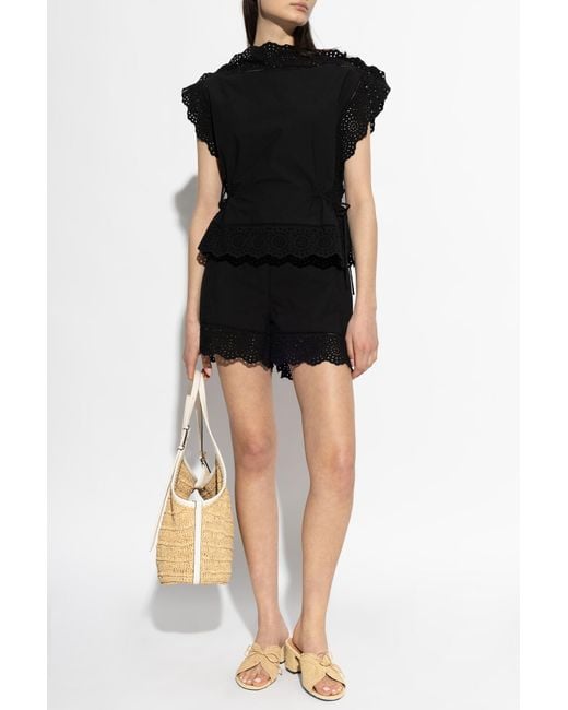 By Malene Birger Black "Greta" Shorts