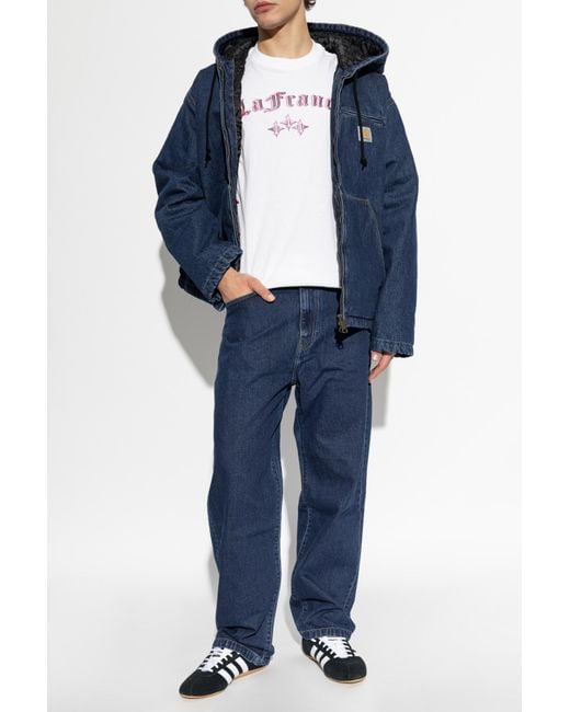 Carhartt Blue "Cleveland" Denim Jacket for men