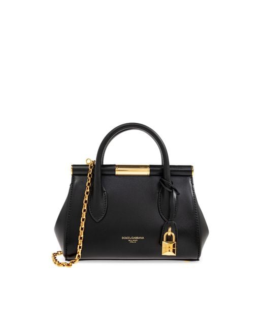 Dolce & Gabbana Black Handbag Marlene