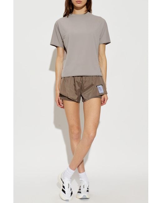 Satisfy Brown 'Techsilk 3' Shorts