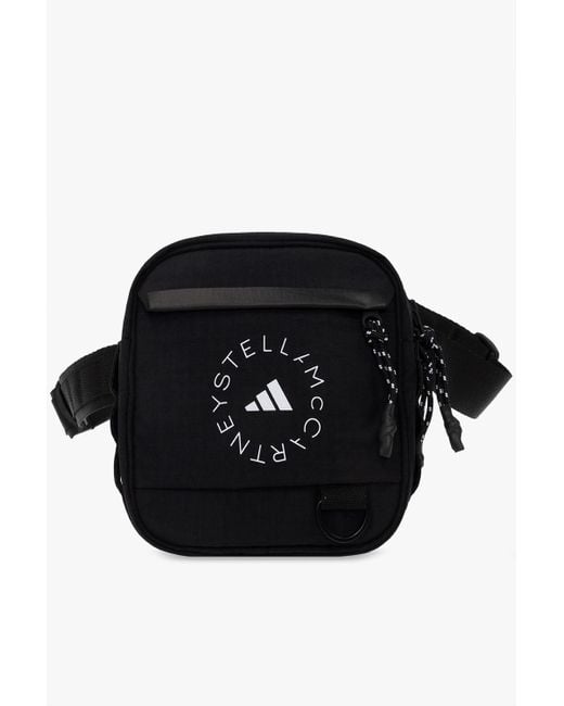 Adidas By Stella McCartney Black Belt Bag With Logo