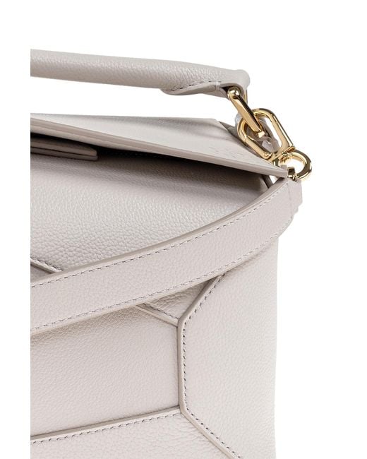 Loewe Gray Handbag 'Puzzle Small'