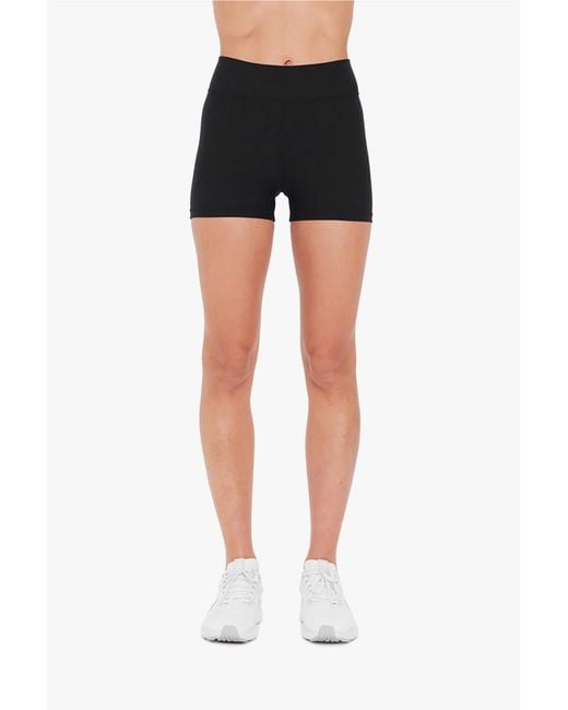 The Upside Black "Peached" Shorts