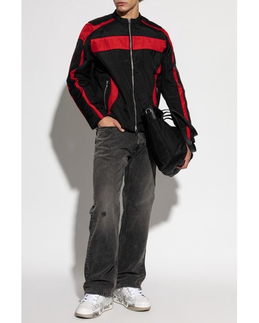DIESEL Red Jacket 'J-Adam-Pdai' for men