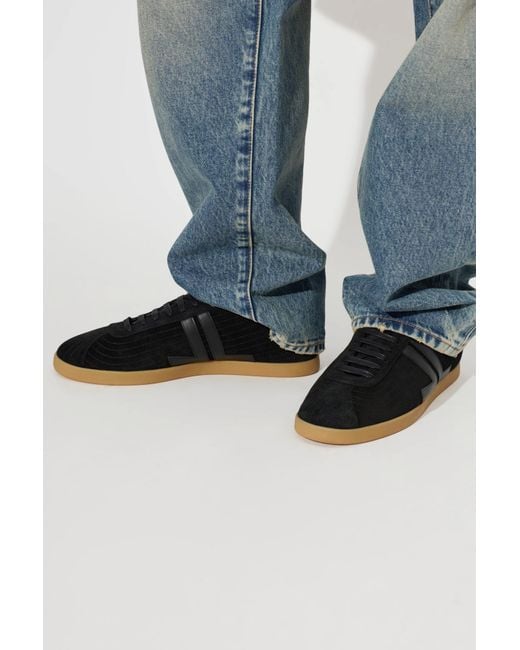 Lanvin Black "Glen" Sports Shoes for men