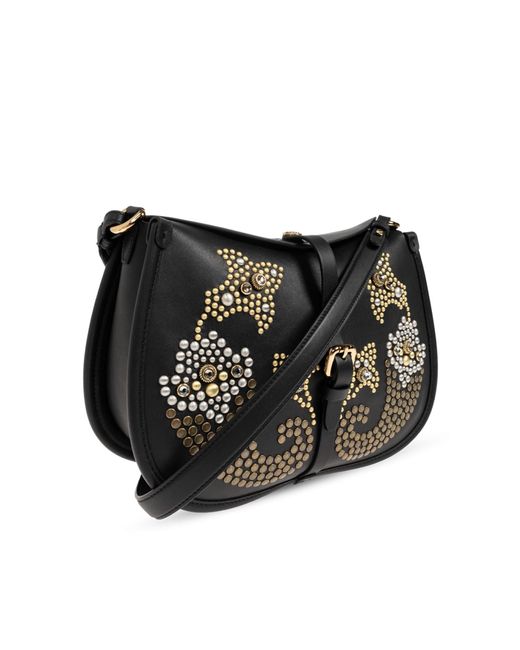 Etro Black 'Pony Medium' Bag