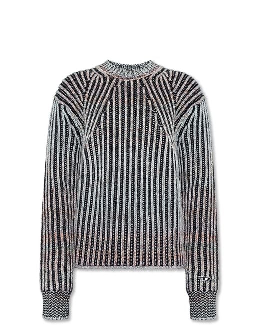 DIESEL Black 'k-oakland' Sweater for men