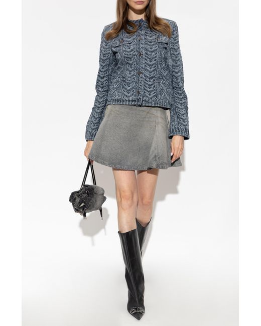 DIESEL Blue Jacket 'De-Grafy-S2'