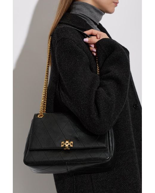 Tory Burch Black Shoulder Bag 'Charlie'