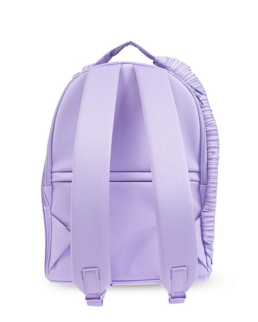 Pleats Please Issey Miyake Pleated Backpack in Purple | Lyst