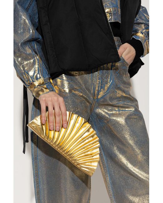 Cult Gaia Metallic 'Nala Mini' Handbag