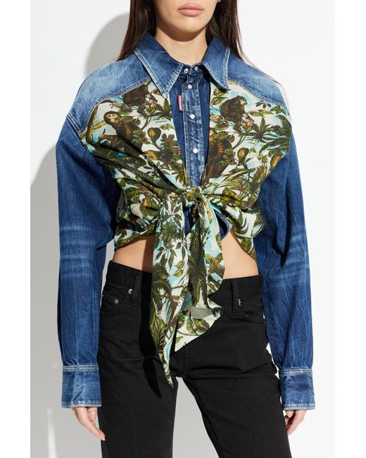 DSquared² Blue Denim Jacket