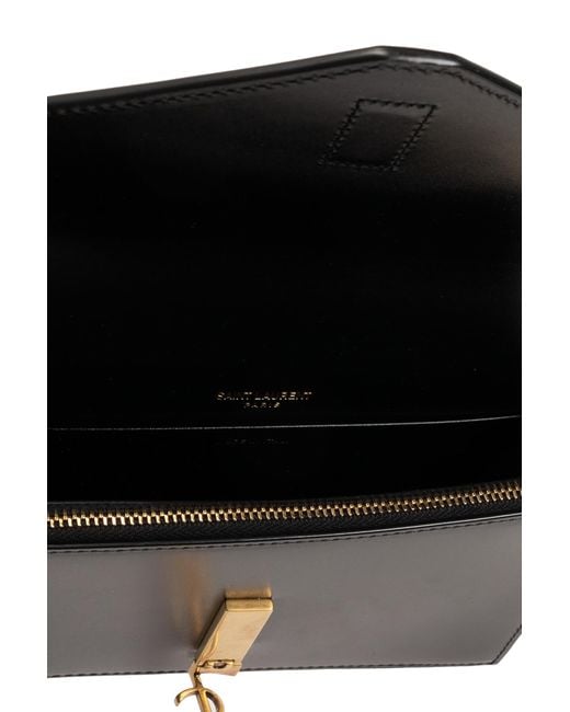 Saint Laurent Black Belt Bag 'mini Envelope',