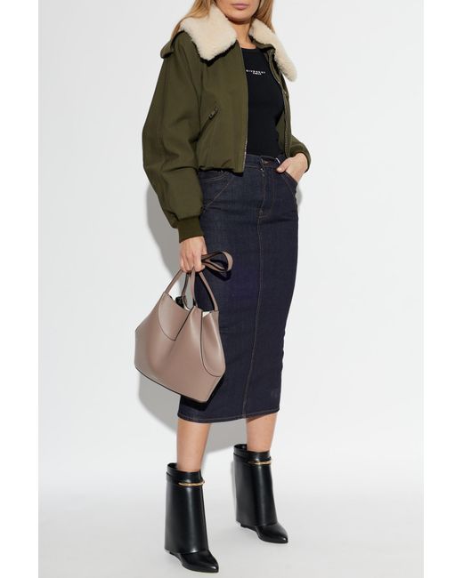 Givenchy Black Wedge Ankle Boots