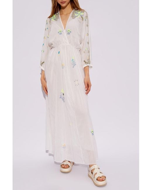 Forte Forte White Dress With Embroidery,