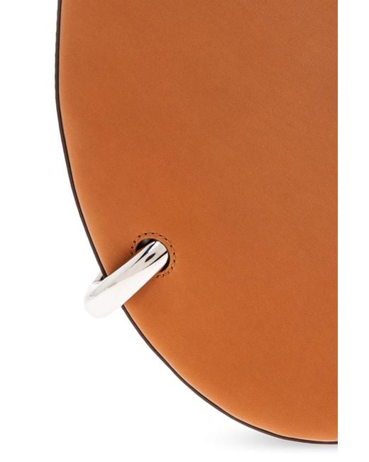 Tory Burch Blue Shoulder Bag 'Pierced'