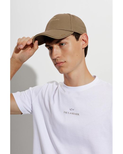 Paul & Shark Natural Baseball Cap for men