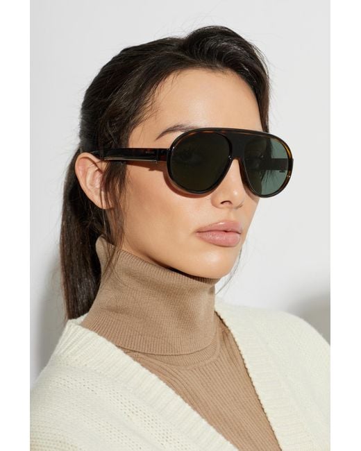 Moncler Gray "Vantaj" Sunglasses
