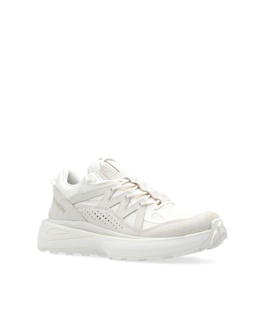 Salomon White ‘Odyssey Elmt Low’ Sports Shoes for men