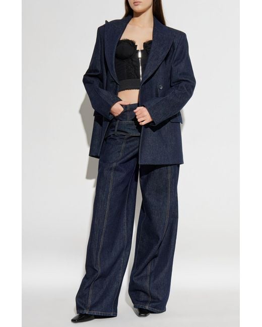 Sportmax Blue Aia Jeans