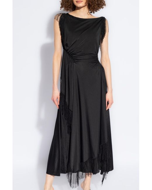 Lanvin Black Sleeveless Dress