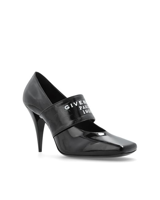 Givenchy Black 'Square' Heeled Shoes