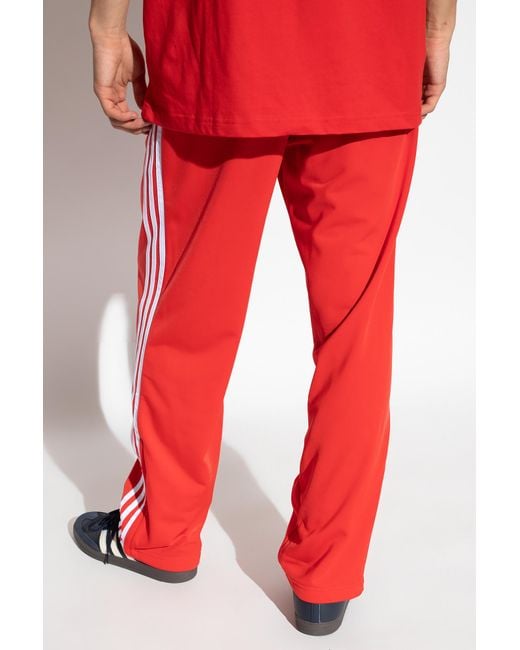 Adidas Originals Red Sweatpants With Logo for men