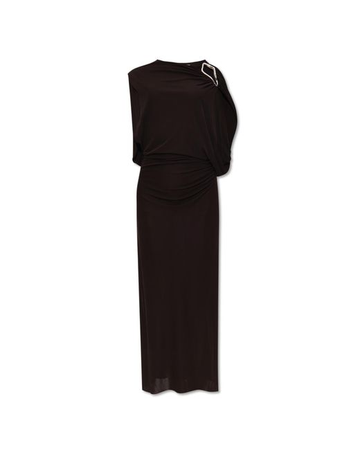 Lanvin Black Embellished Dress,