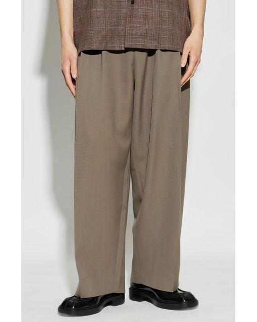 Studio Nicholson Green Line Trousers for men