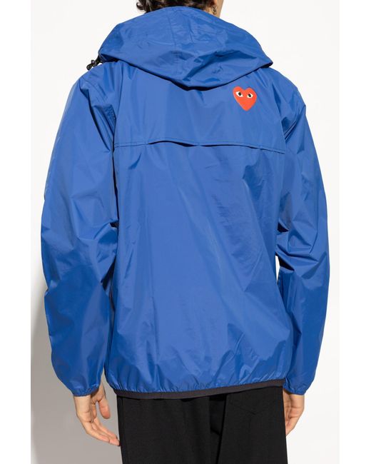 COMME DES GARÇONS PLAY Blue Jacket