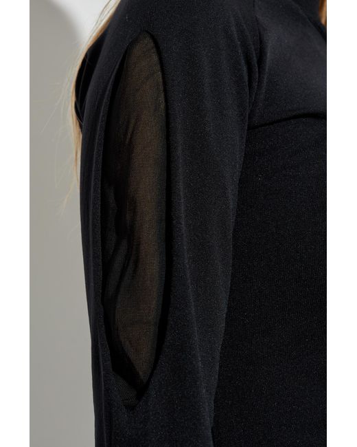 Y-3 Black Long Sleeve Turtleneck