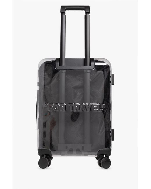 Off-White c/o Virgil Abloh Suitcase On Wheels in Black for Men | Lyst